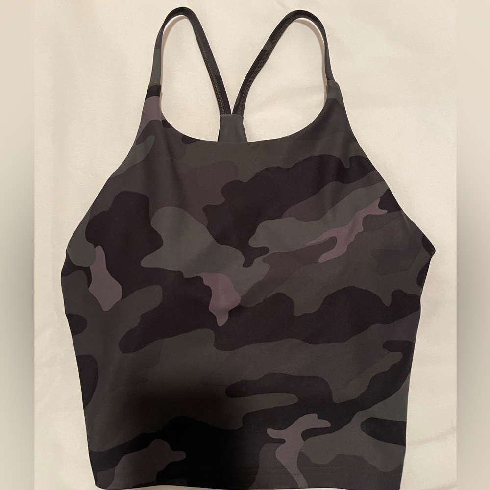Camp Crop Top workout tank with built in bra!